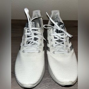 Worn Once Adidas Running Shoes White Men 10
